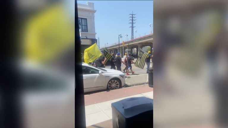 Far-right Proud Boys march through RVC