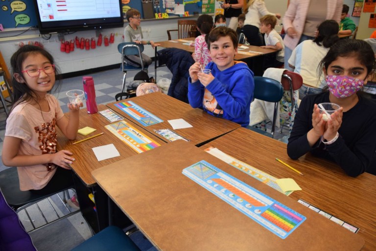 John Lewis Childs School fourth graders participate in dairy program