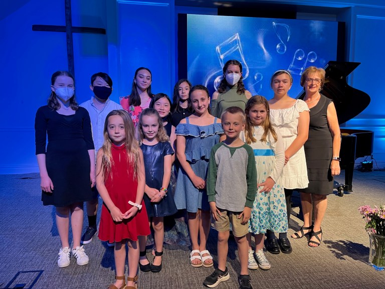 Pleines piano student recital and national honors