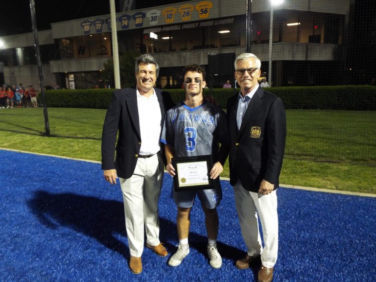 Henry Haberman wins 2022 James C. Metzger Lacrosse Leadership Award, representing Paul D. Schreiber Senior High School Of Port Washington