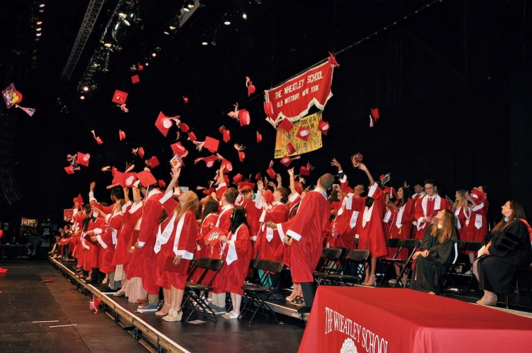 The Wheatley School reflects on loss while looking ahead during 65th commencement