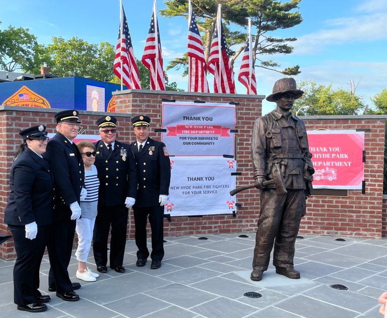 New Hyde Park firefighters honor half century of service New Hyde Park firefighters honor half century of service