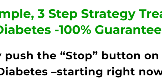 The 3 Step Type 2 Diabetes Strategy Program