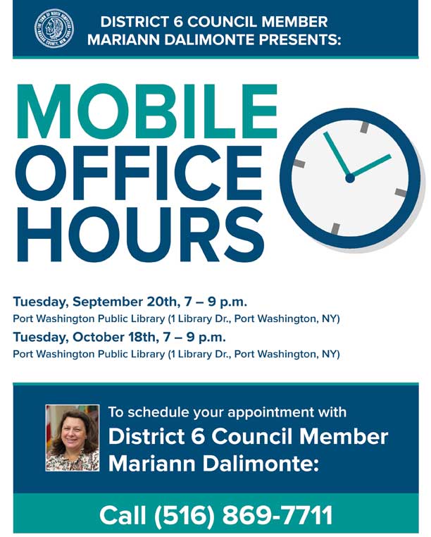 Council Member Dalimonte hosts community office hours