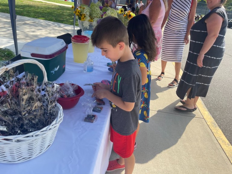 Learning and sharing at The Wheatley School farmer’s market