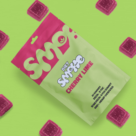 Diet Smoke Cherry Lime D9 Gummies 