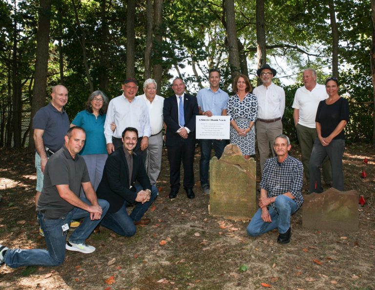 East Hills celebrates phase 1 of Townsend Cemetery restoration