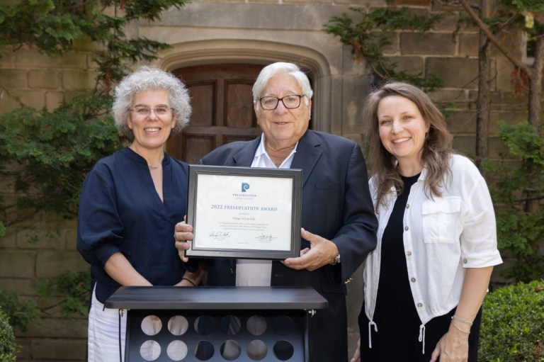 East Hills recognized for Happy House preservation