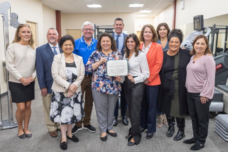 Grand opening ribbon cutting for Professional Physical Therapy