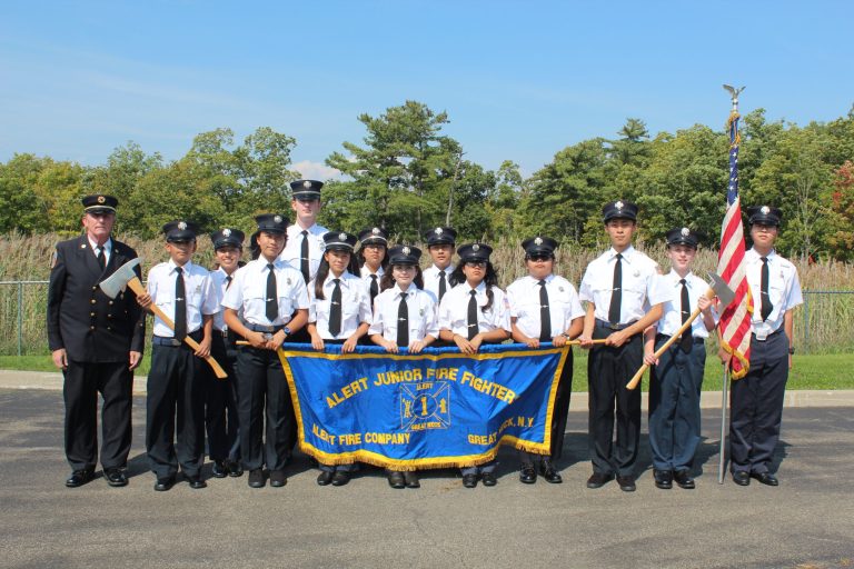 G.N. Alert juniors participate in L.I. Volunteer Firefighter’s Day