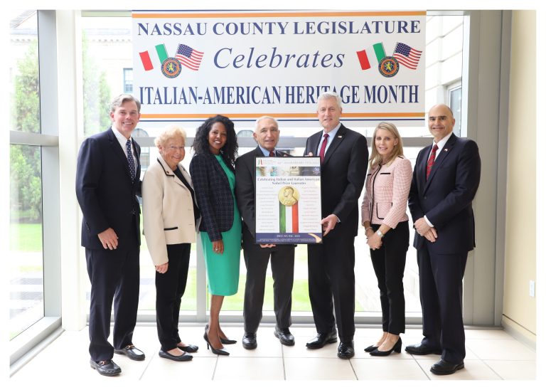 Nassau County Legislature celebratea Italian Culture and Heritage Month