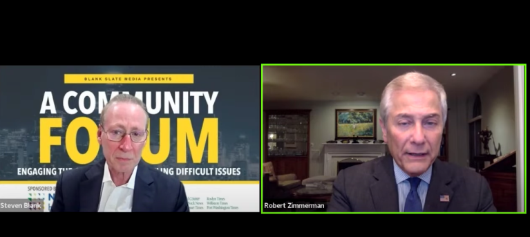 Zimmerman says nation’s democracy at stake in midterms Zimmerman says nation’s democracy at stake in midterms