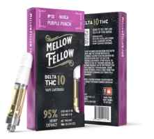 Mellow Fellow - Purple Punch Delta 10 Cart 
