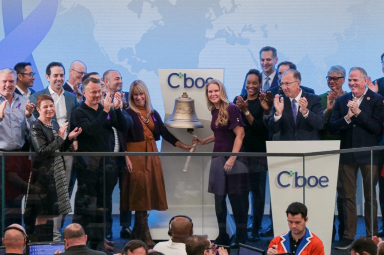 Kyra’s Champions ringing the opening bell