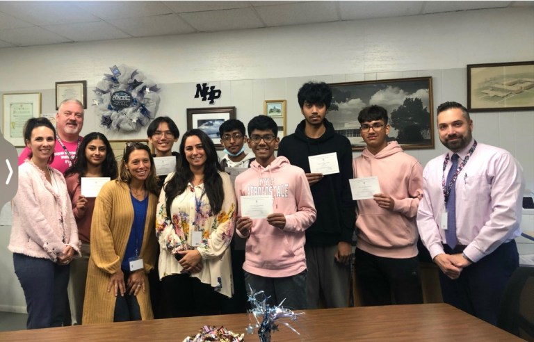 New Hyde Park recognizes National Merit Commended Students