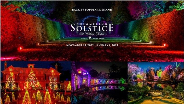 Shimmering Solstice at Old Westbury Gardens returns Nov. 25