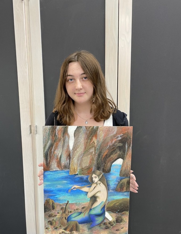 Herricks student art on display at the 2022 Nassau County High School Exhibit Herricks student art on display at the 2022 Nassau County High School Exhibit