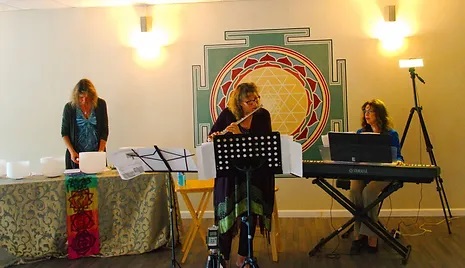 Great Neck Library Sunday concert: Crystal singing bowls with Sylph Chamber Music Great Neck Library Sunday concert: Crystal singing bowls with Sylph Chamber Music