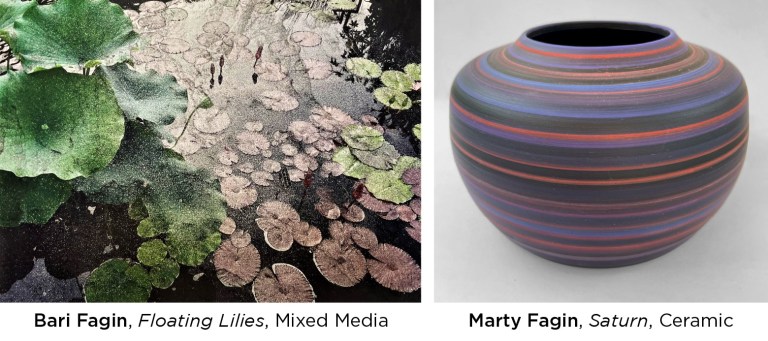 Great Neck Library art exhibit: Fagin & Fagin – prints and pottery Great Neck Library art exhibit: Fagin & Fagin – prints and pottery