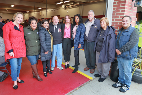 Town officials attend Vigilant Engine Hook and Ladder Co. wetdown Town officials attend Vigilant Engine Hook and Ladder Co. wetdown