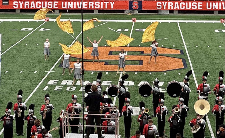 Floral Park Memorial earns third place in marching band competition Floral Park Memorial earns third place in marching band competition