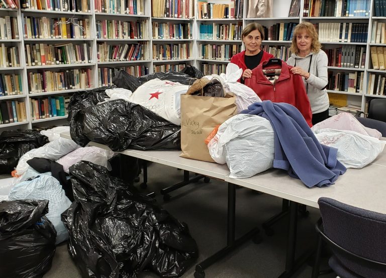 Temple Judea holds annual winter clothing drive