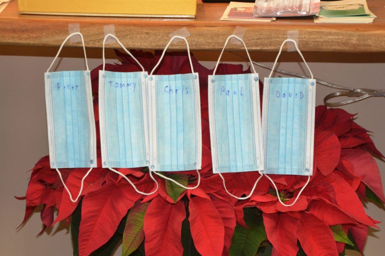 Our Town: Masks rather than stockings on the mantle this year Our Town: Masks rather than stockings on the mantle this year