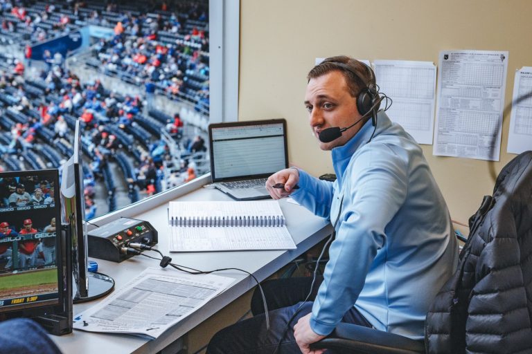 Port Washington broadcaster Eisenberg rockets to the big leagues at age 27 Port Washington broadcaster Eisenberg rockets to the big leagues at age 27
