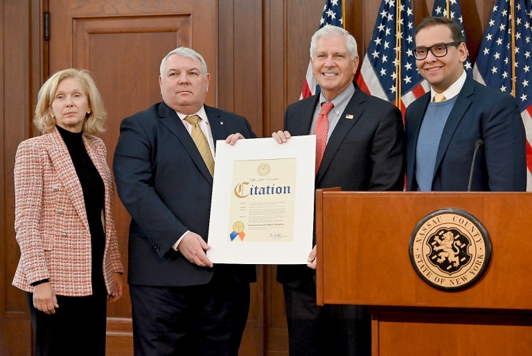 Blakeman welcomes Ukrainian consul general to Nassau County