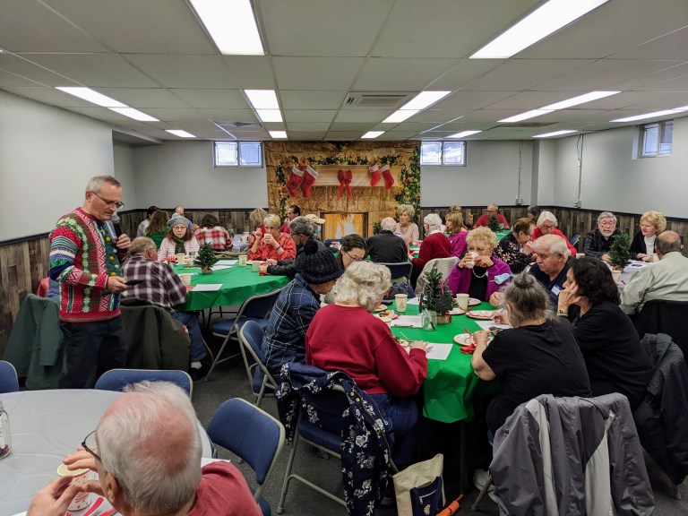 Village of New Hyde Park hosts senior holiday luncheon