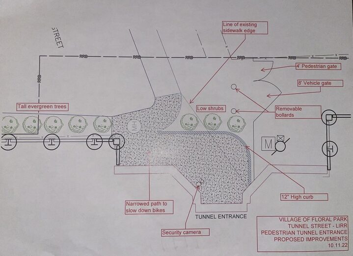 Floral Park discusses proposals for Tunnel Street gate with LIRR official