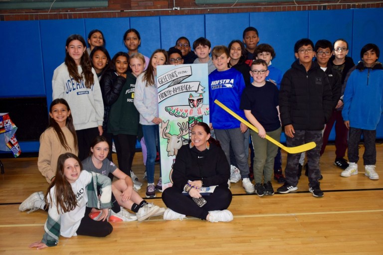 Floral Park-Bellerose School students visit continents for Around the World event Floral Park-Bellerose School students visit continents for Around the World event
