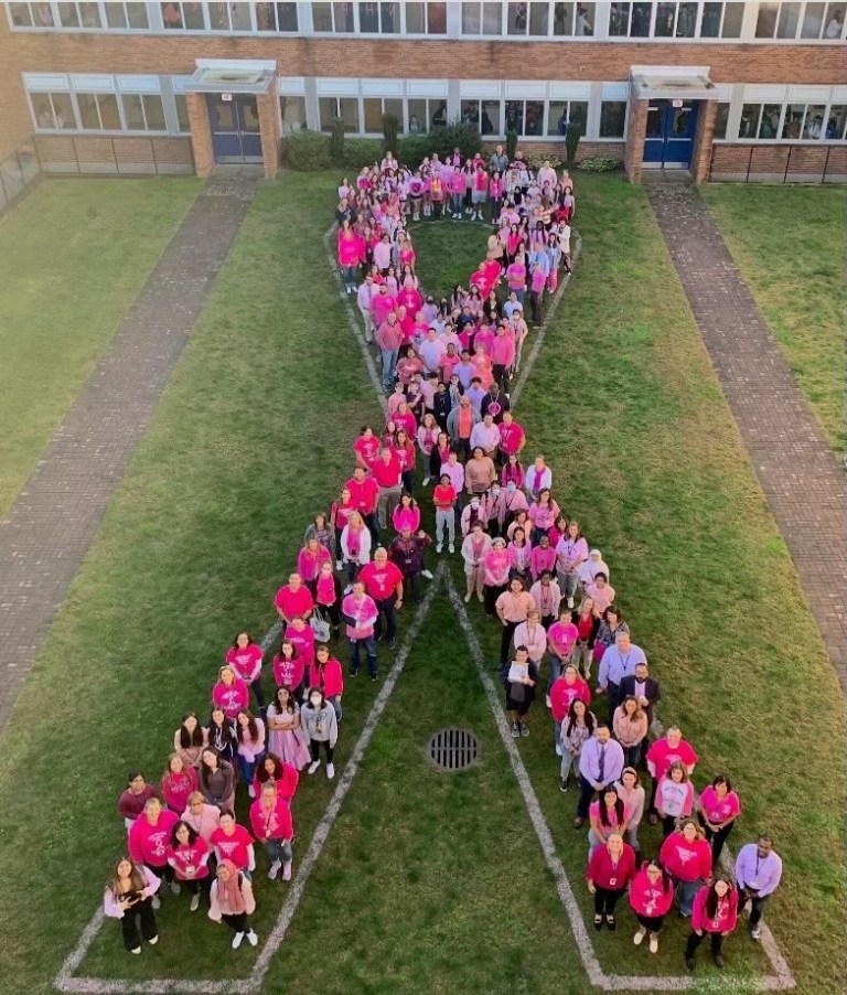 New Hyde Park Memorial High School hosts Pink October