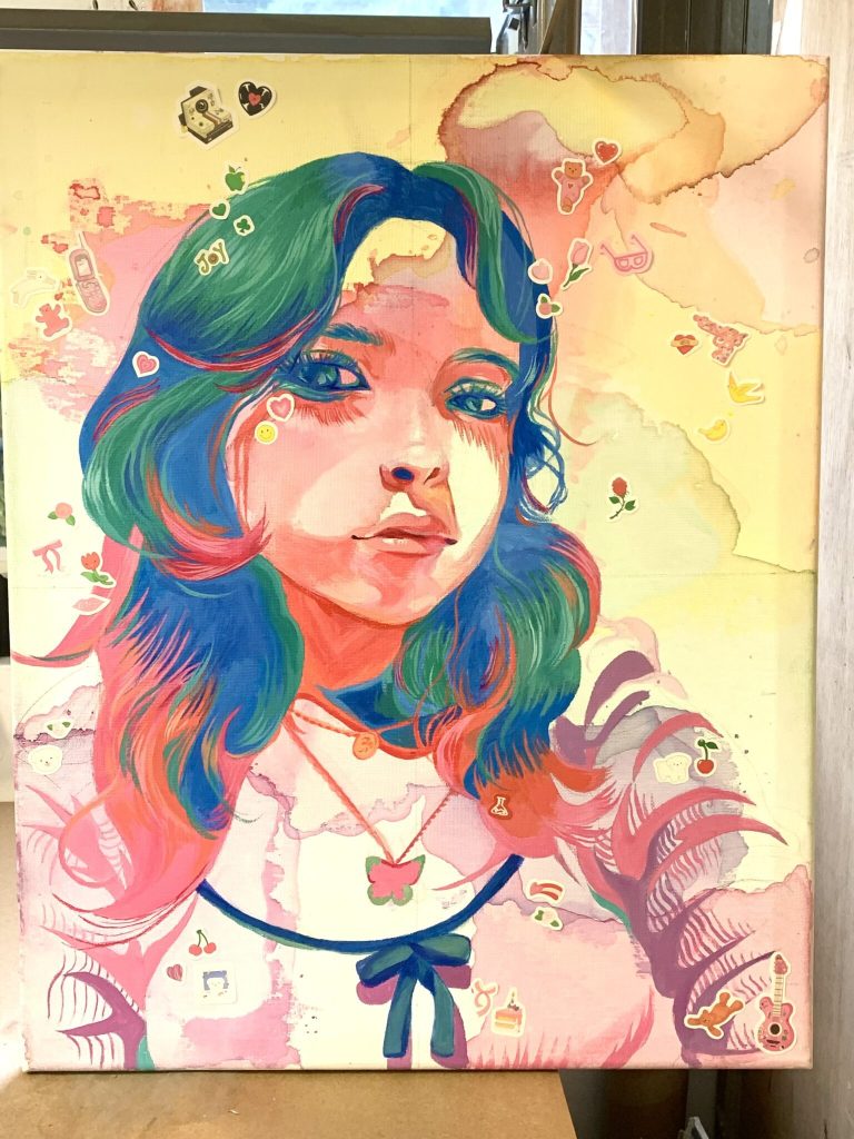 Great Neck Library art exhibit: Our Culture , Our History, Our Identity – Culture and History Student Artwork