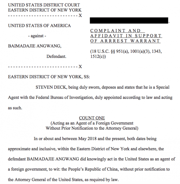 Williston Park man raises racism as factor in spying charge Williston Park man raises racism as factor in spying charge