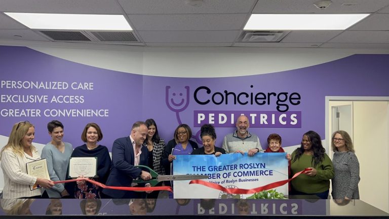 Ribbon cutting at Concierge Pediatrics