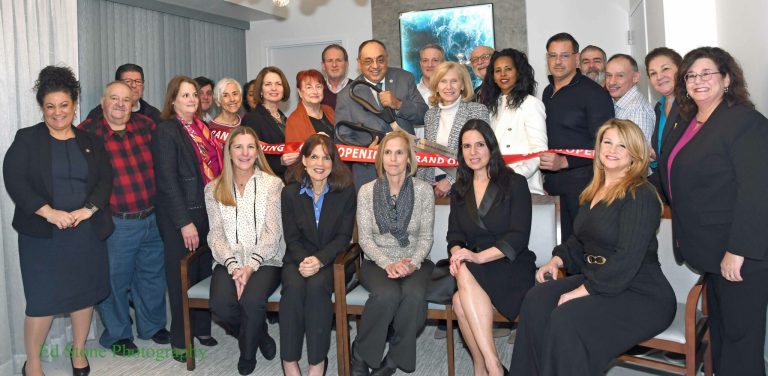 Ribbon Cutting ceremony for Tideline Center