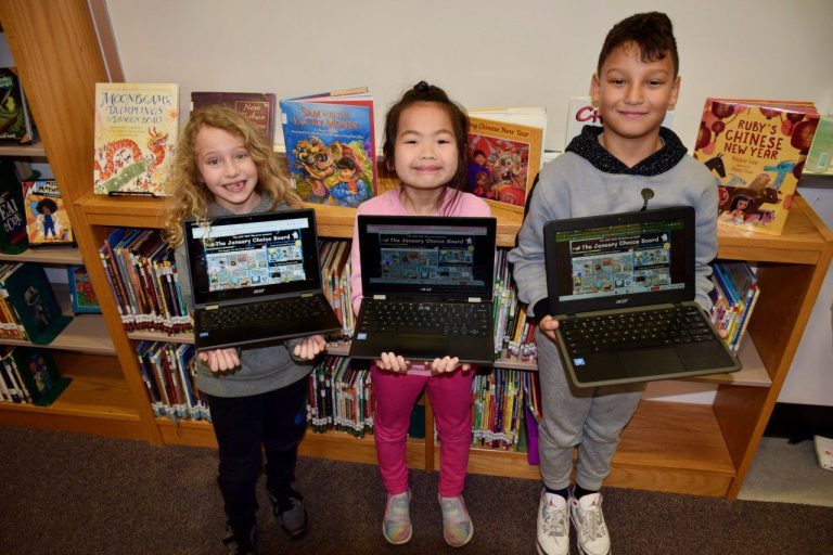Library Choice Boards utilized in New Hyde Park-Garden City Park