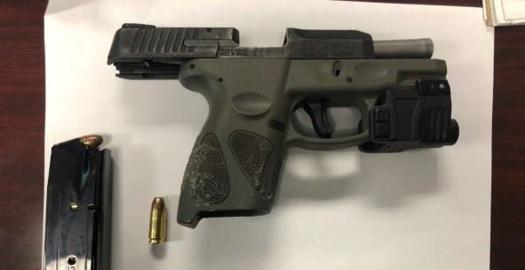 16-yr-old with loaded gun nabbed driving uninsured vehicle