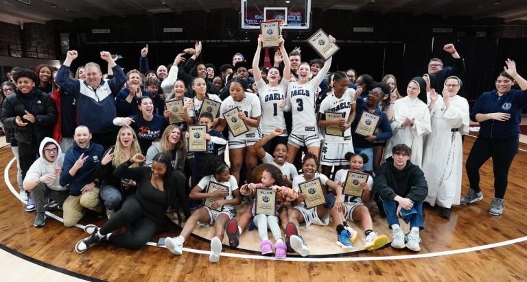 St. Mary’s girls win second straight state basketball title