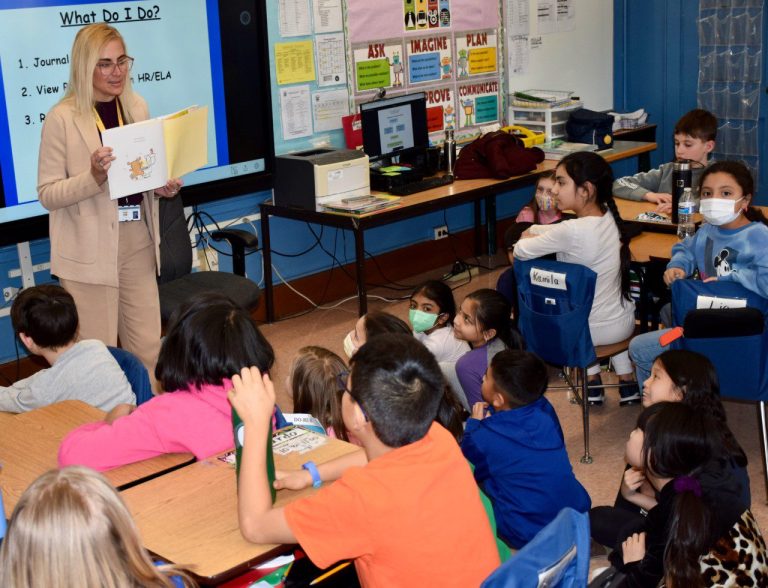 Read Aloud Week at Garden City Park School