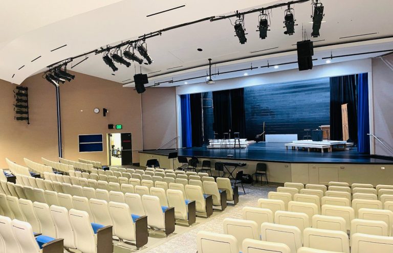 Herricks High School unveils newly renovated auditorium in time for spring production