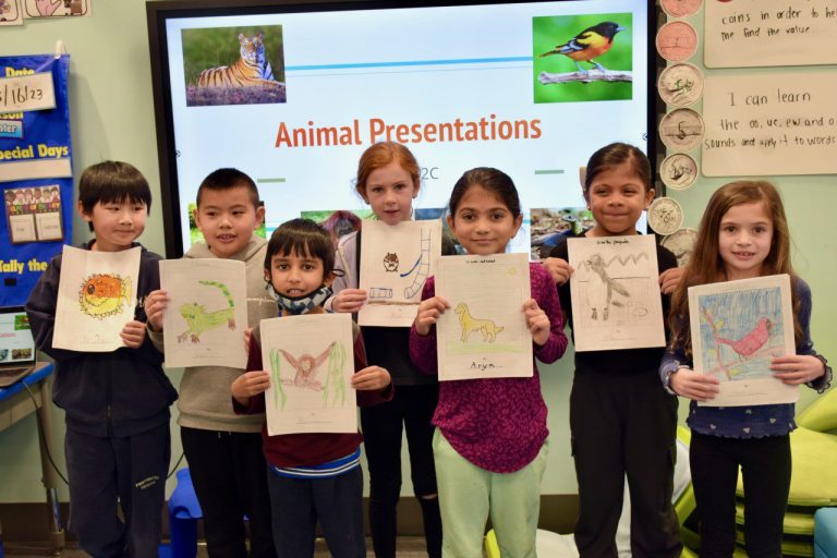 Second graders research and write about animals at Floral Park-Bellerose’s John Lewis Childs School