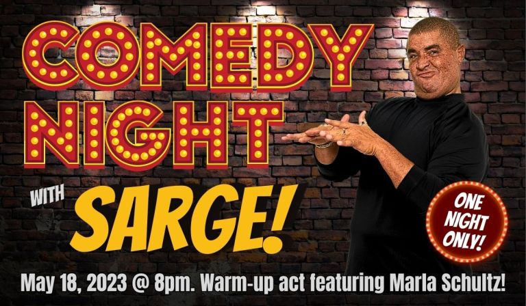 Comedian Sarge is coming home to Great Neck! Comedian Sarge is coming home to Great Neck!