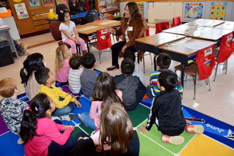 New Hyde Park-Garden City Park’s Manor Oaks School first graders celebrate community helpers