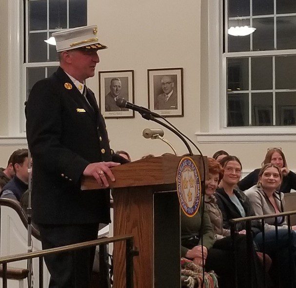 Floral Park Fire Chiefs Swearing-In Ceremony April 18, 2023