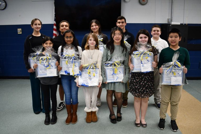 Herricks students honored with peer award Herricks students honored with peer award