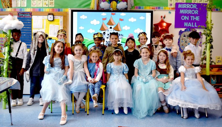 Glen Head second graders celebrate the Fairy Tale Ball