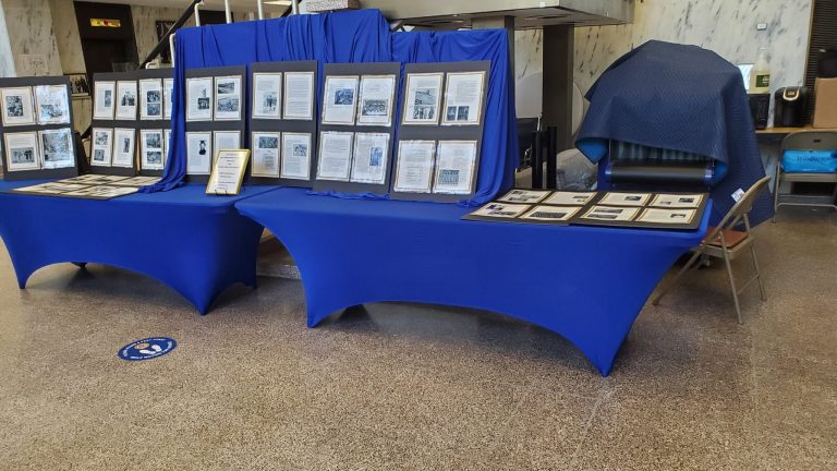 Jewish Women In the Military exhibit