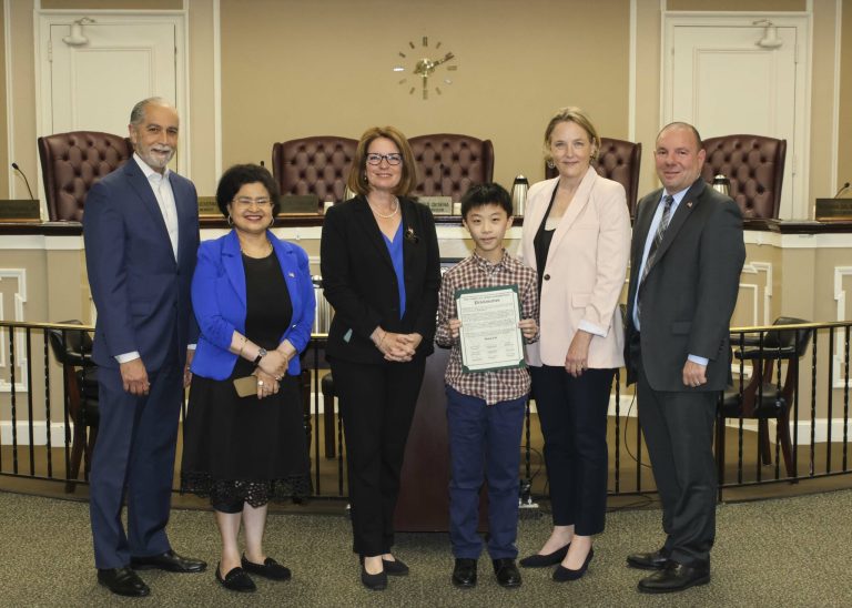 Town celebrates Brian Liu spelling bee victory